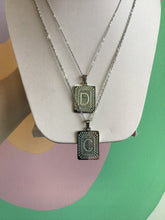 Load image into Gallery viewer, Illustrated Initial Necklaces