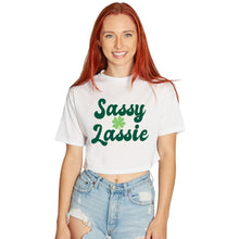 Load image into Gallery viewer, Sassy Lassie Cropped Tee