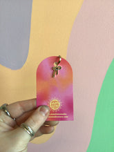 Load image into Gallery viewer, Mix N’ Match Titanium Enamel Charm Huggies