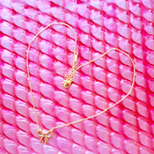 Load image into Gallery viewer, Tied Together Forever-Bow Necklace