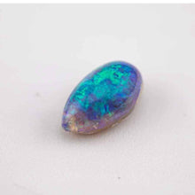 Load image into Gallery viewer, Drop Shape Natural Australian Black Opal Loose Gemstone 2.61ct