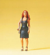 Load image into Gallery viewer, Preiser 45509 G Scale Pedestrian -- Young Woman Standing