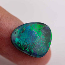 Load image into Gallery viewer, Natural Australian Black Opal Loose Gemstone 3.34ct