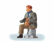 Load image into Gallery viewer, Preiser 29096 HO Scale People At Home -- Sitting Disabled Person