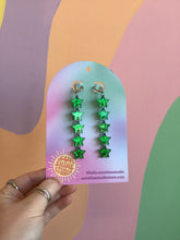 Load image into Gallery viewer, Glimmering Statement Star Earrings