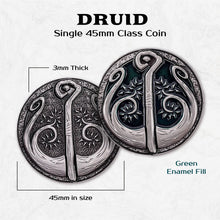 Load image into Gallery viewer, Druid - Single 45mm Class Coins