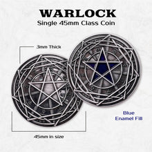 Load image into Gallery viewer, Warlock - Single 45mm Class Coins