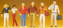 Load image into Gallery viewer, Preiser 68204 18264 Scale 1/50 Scale Figures -- People Walking pkg(6)