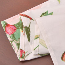 Load image into Gallery viewer, DaDa Bedding Set of 4-Pieces Romantic Roses Pink Floral Dining Table Napkins 18" x 18" (879)