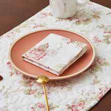 Load image into Gallery viewer, DaDa Bedding Set of 4-Pieces Hint of Mint Floral Cotton Dining Table Napkins 18" x 18" (3036)