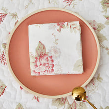 Load image into Gallery viewer, DaDa Bedding Set of 4-Pieces Hint of Mint Floral Cotton Dining Table Napkins 18" x 18" (3036)