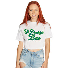 Load image into Gallery viewer, St. Paddy's Bae Cropped Tee