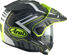 Load image into Gallery viewer, ARAI HELMETS, ARAI HELMETS XD-5 Trail Helmet - Yellow Frost Large with VAS-A Shield System and Enhanced Ventilation