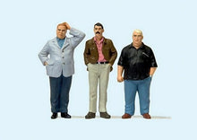 Load image into Gallery viewer, Preiser 44906 G Scale Pedestrians 1/22.5 Scale -- Serious Situation