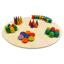 Load image into Gallery viewer, **Pre-order (Ships in 2-3 Weeks)**Circle Base Plate for Building 1/3 in x 16 in