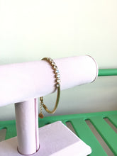 Load image into Gallery viewer, Titanium Pop of Color Snake Chain Bracelet