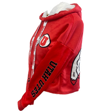 Load image into Gallery viewer, Utah Varsity Furry Hoodie