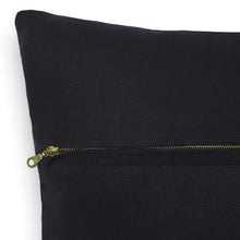 Load image into Gallery viewer, Black Gold Rapsody Pillow Cover