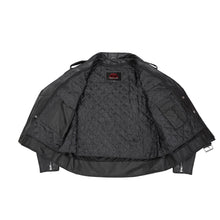 Load image into Gallery viewer, Freedom Rider Black Men's Leather Jacket – Eagle Embossed