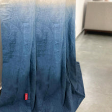 Load image into Gallery viewer, Blue Ombre Linen Curtain