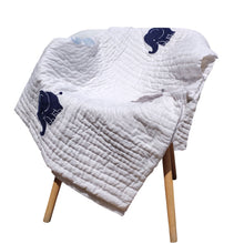 Load image into Gallery viewer, Elephant Quilt For Kids and Toddlers