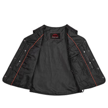 Load image into Gallery viewer, Clara Women's leather motorcycle vest