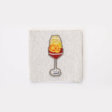 Load image into Gallery viewer, Beaded Drink Coaster, Set of 5 Coasters