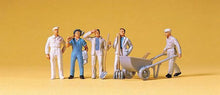 Load image into Gallery viewer, Preiser 14144 HO Scale People Working -- Workmen w/Accessories