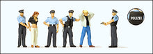 Load image into Gallery viewer, Preiser 10589 HO Scale Emergency Personnel -- Under Arrest pkg(6)