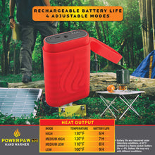 Load image into Gallery viewer, POWERPAW IPX7 Waterproof Rechargeable Hand Warmer