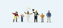 Load image into Gallery viewer, Preiser 24645 HO Scale Carnival Parade Participants -- Set #4 pkg(6)