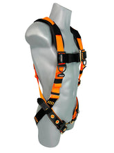 Load image into Gallery viewer, Frontline 50VTB Combat Economy Series Full Body Harness with Tongue Buckle Belt XL/2X