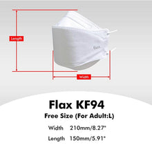 Load image into Gallery viewer, [50PCS] KN Flax KF94 Mask Made in Korea | FDA Registered