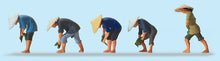 Load image into Gallery viewer, Preiser 10574 HO Scale Working People -- At The Rice Field #2