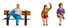 Load image into Gallery viewer, Noch 17351 G Scale Sitting People -- pkg(3)