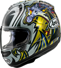 Load image into Gallery viewer, ARAI HELMETS, ARAI Helmets Corsair-X Nakasuga 4 Small Motorcycle Helmet with VAS Shield Mechanism and Advanced Ventilation