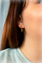 Load image into Gallery viewer, Spiked Hoop Earrrings