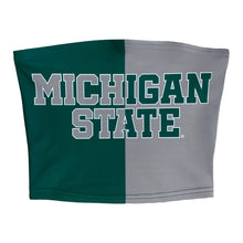 Load image into Gallery viewer, Michigan State Two Tone Tube Top
