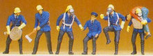Load image into Gallery viewer, Preiser 14206 HO Scale Firemen -- Set #7 pkg(6)