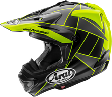 Load image into Gallery viewer, ARAI HELMETS, ARAI Helmets VX-Pro4 Fragment Yellow Helmet - Size XL with Advanced Safety Features