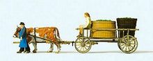 Load image into Gallery viewer, Preiser 30397 HO Scale Wine Wagon w/Cows
