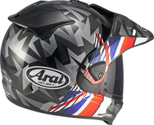 Load image into Gallery viewer, ARAI HELMETS, ARAI HELMETS XD-5 Nation UK XL Helmet - Model 0140-0587 with VAS-A Shield System and Max-Vision Shield