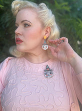 Load image into Gallery viewer, Bloomin' Luna Witch Brooch by Johanna Parker x Lipstick &amp; Chrome