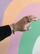 Load image into Gallery viewer, Titanium Toggle Clasp Heart Bracelet