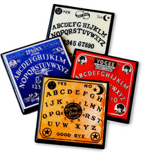 Load image into Gallery viewer, Summon Some Spirits: Spooky Spirit Board Drink Coaster Set