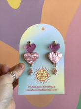 Load image into Gallery viewer, Heart’s Desire Stud Dangles