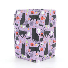 Load image into Gallery viewer, Halloween Black Cat Collage Wallet in Vinyl