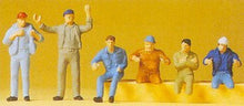 Load image into Gallery viewer, Preiser 14009 HO Scale Truckers -- pkg(6)