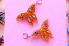 Load image into Gallery viewer, Orange Shimmer Butterfly