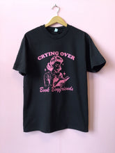 Load image into Gallery viewer, Crying Over Book Boyfriends T-Shirt